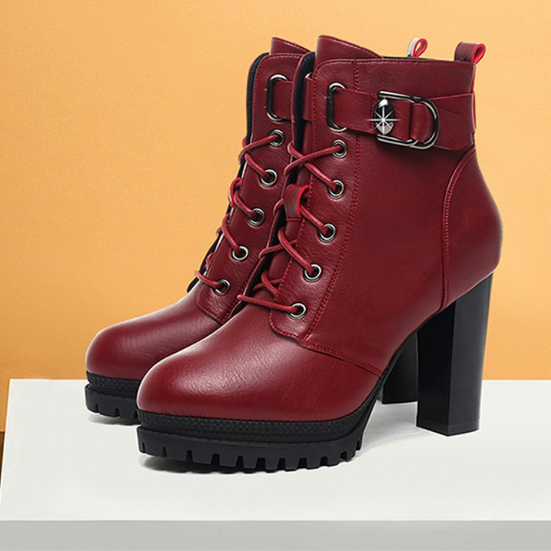 Women'S Shoes Chelsea - Botas elegantes de tacón alto para