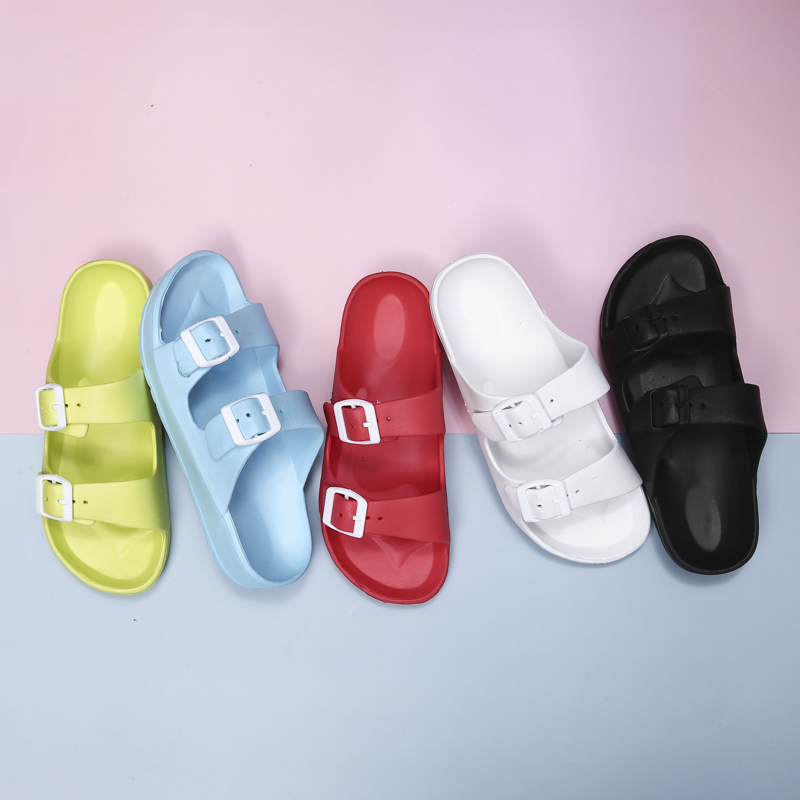Women'S Shoes For Flat Feet - Pantuflas Ligeras Ajustables de EVA con