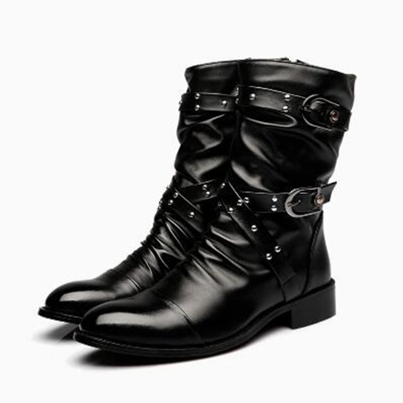 Women'S Shoes Chelsea - Botas de Media Caña de Cuero