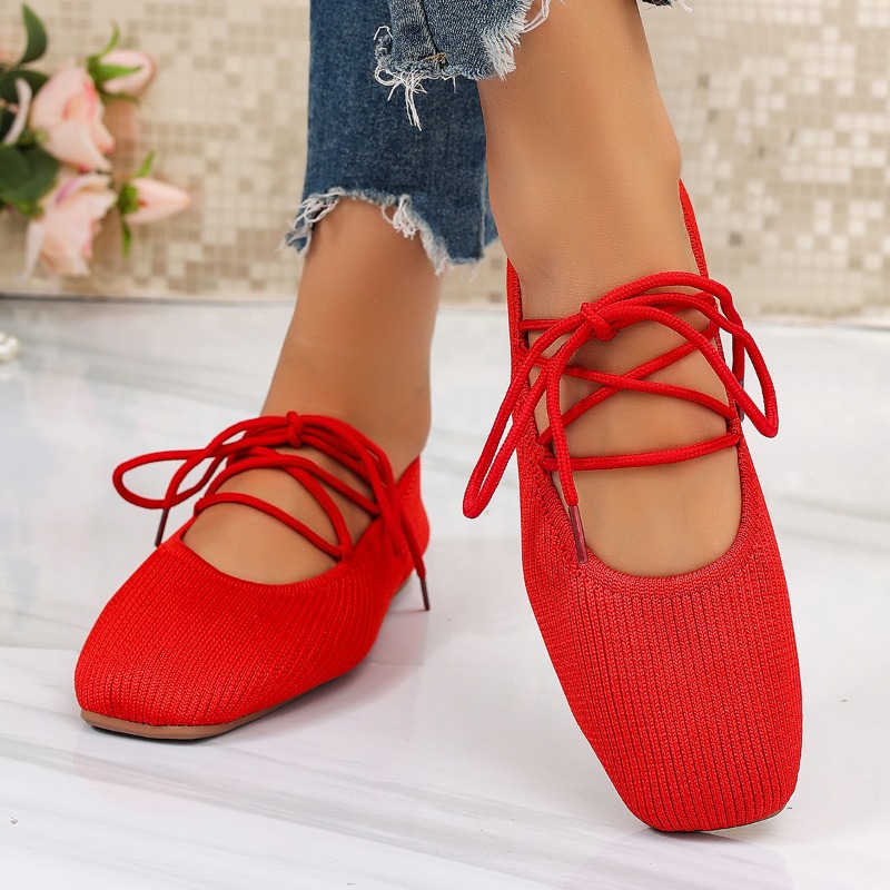 Women Shoes Heels - Zapatos Planos Franceses Estilo Mary Jane,