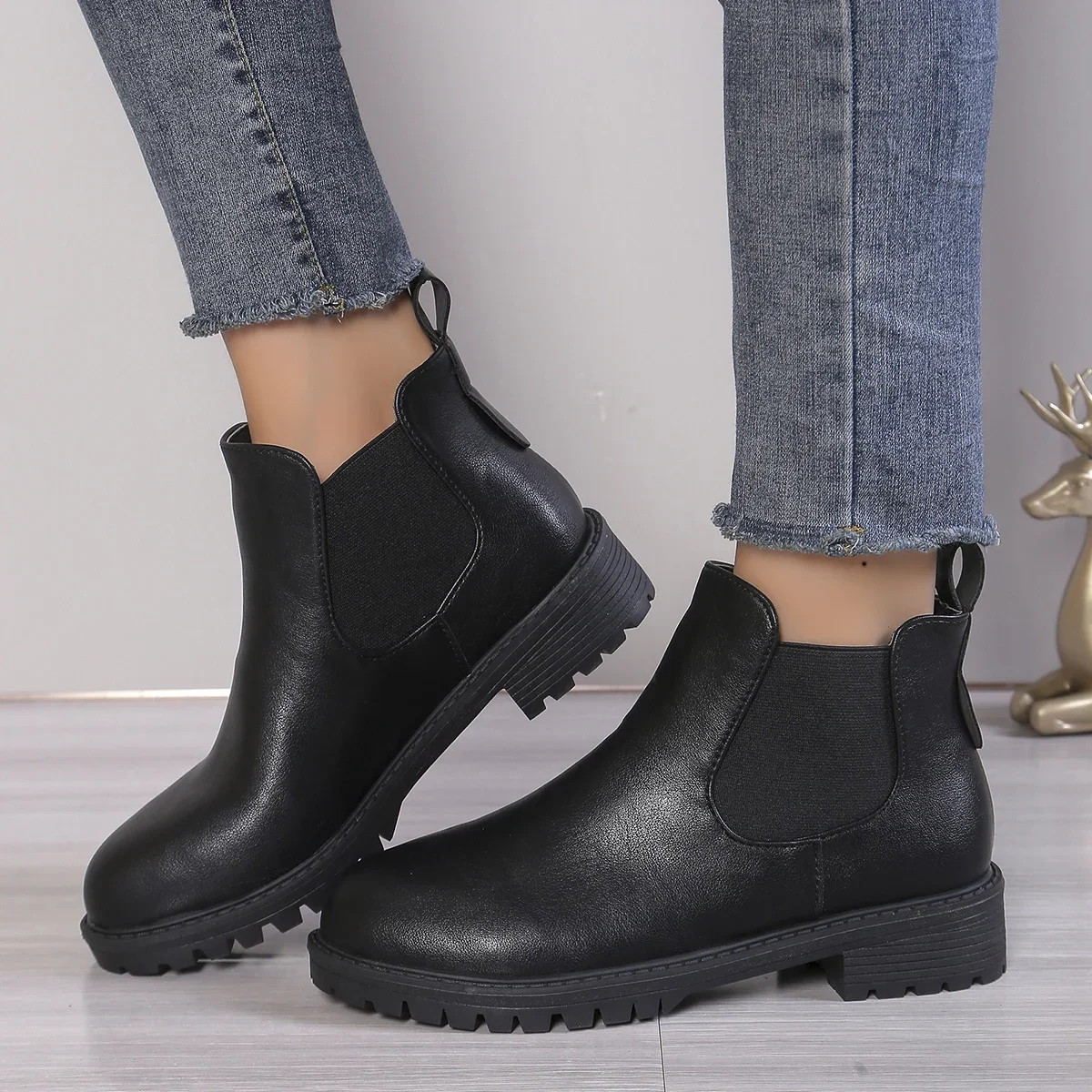Women'S Shoes Chelsea - Botines Chelsea informales para Mujer, Botas