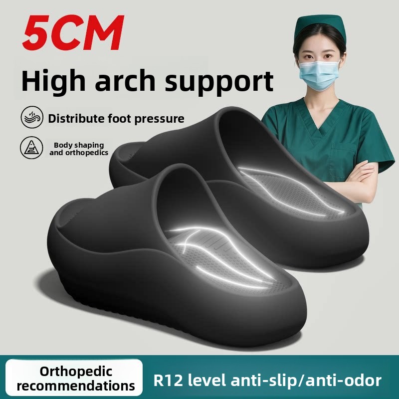 Women'S Shoes For Flat Feet - Pantuflas Alemanas con Soporte de Arco