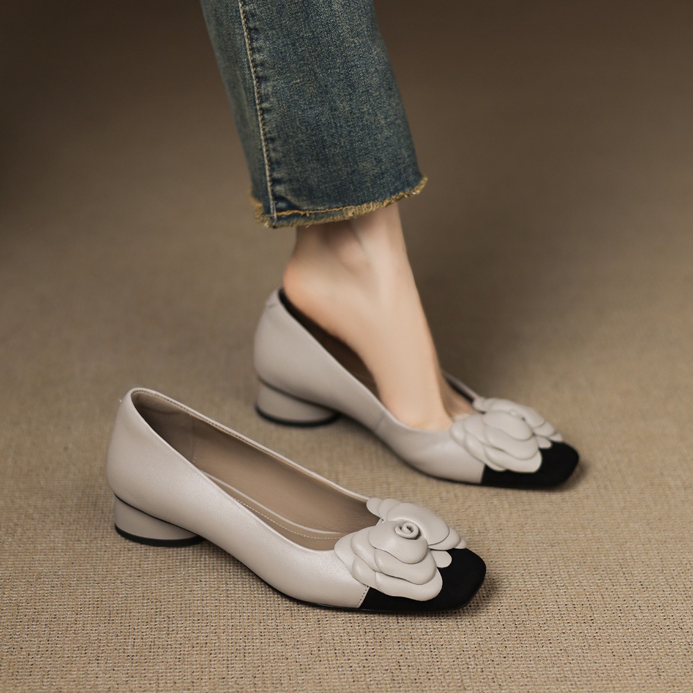 Zapatos individuales de flores - Women Shoes Heels reseña y precio