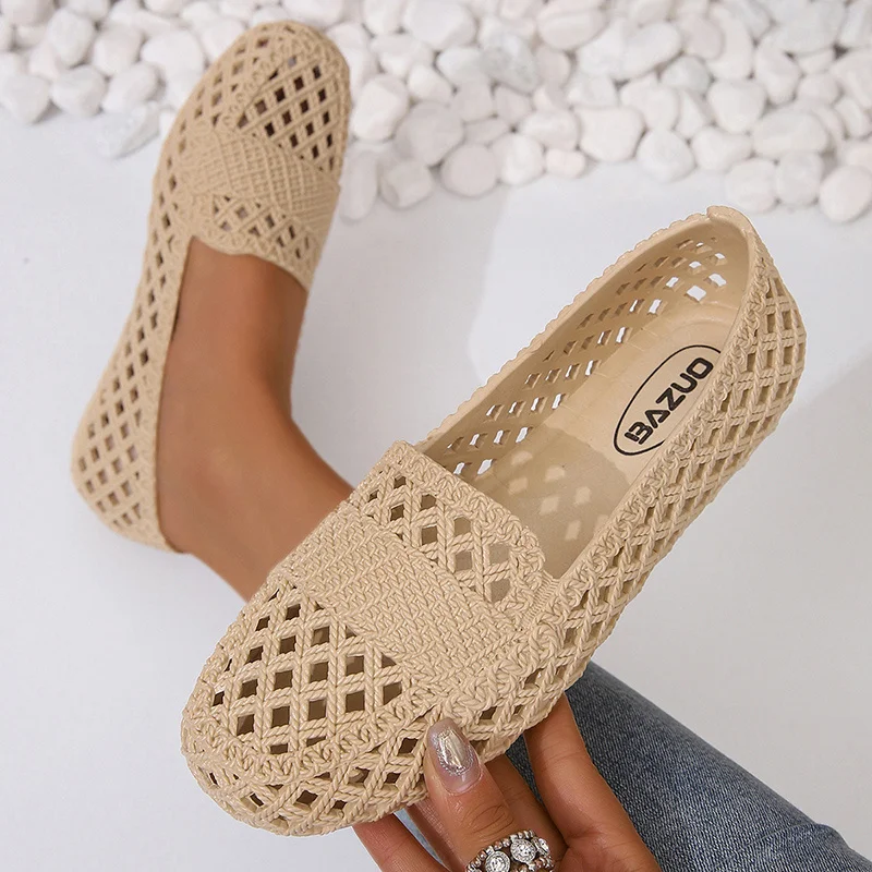 Nuevos zapatos planos huecos a - Women'S Shoes For Neuropathy reseña y precio