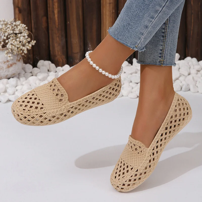 Nuevos zapatos planos huecos a - Women'S Shoes For Neuropathy reseña y precio