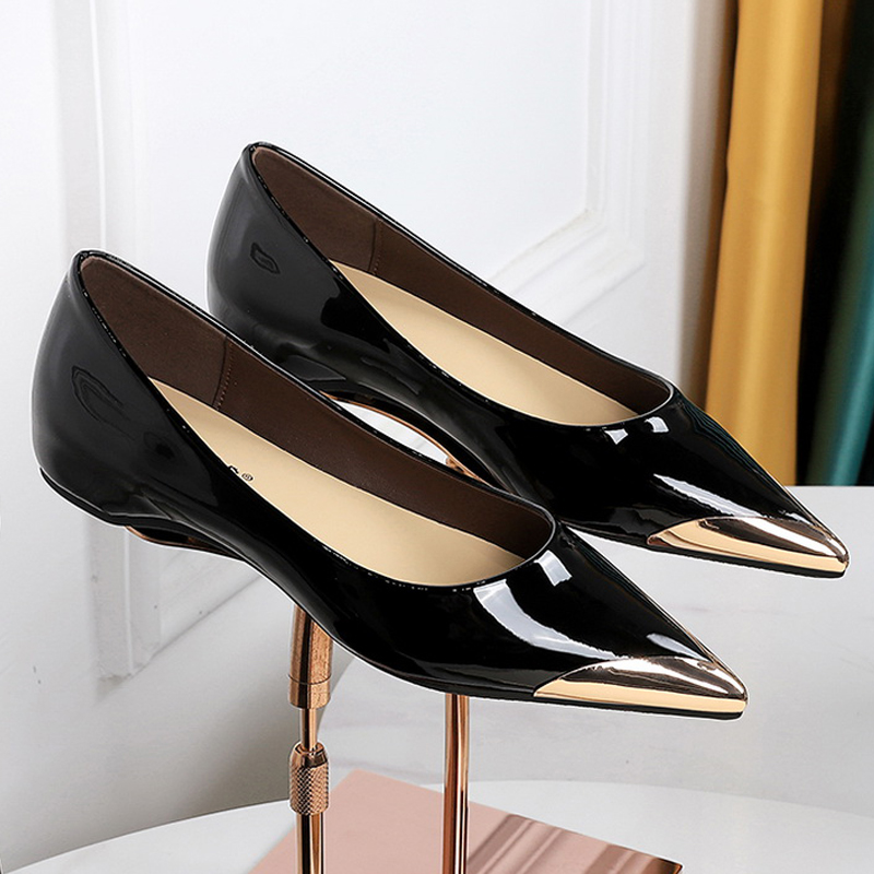 Zapatos BIGTREE de tacón bajo  - Women Shoes Size To Men reseña y precio