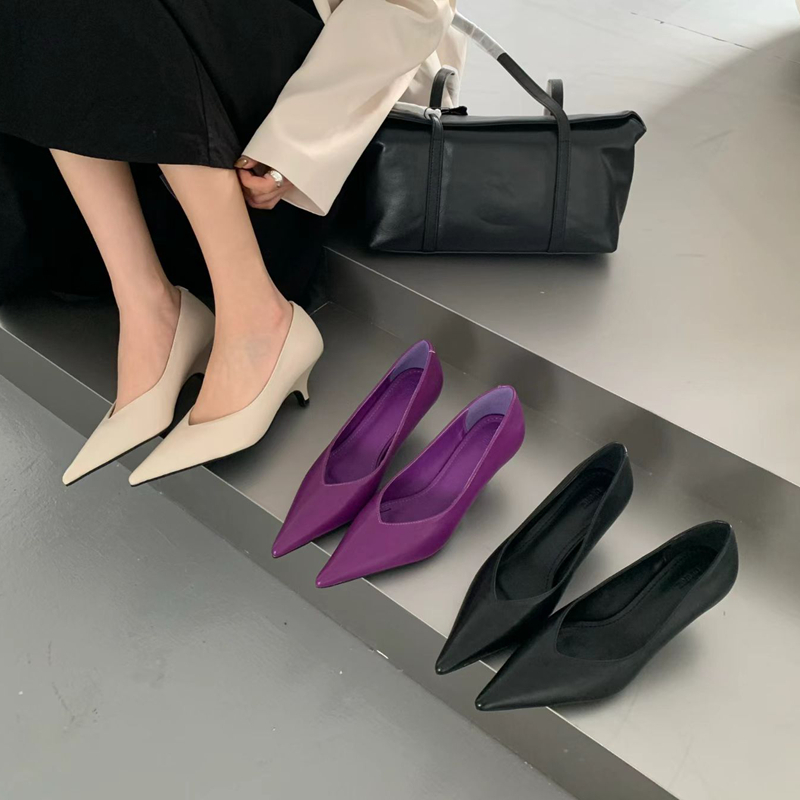 SUOJIALUN 2025, primavera, nue - Women Shoes Brand reseña y precio