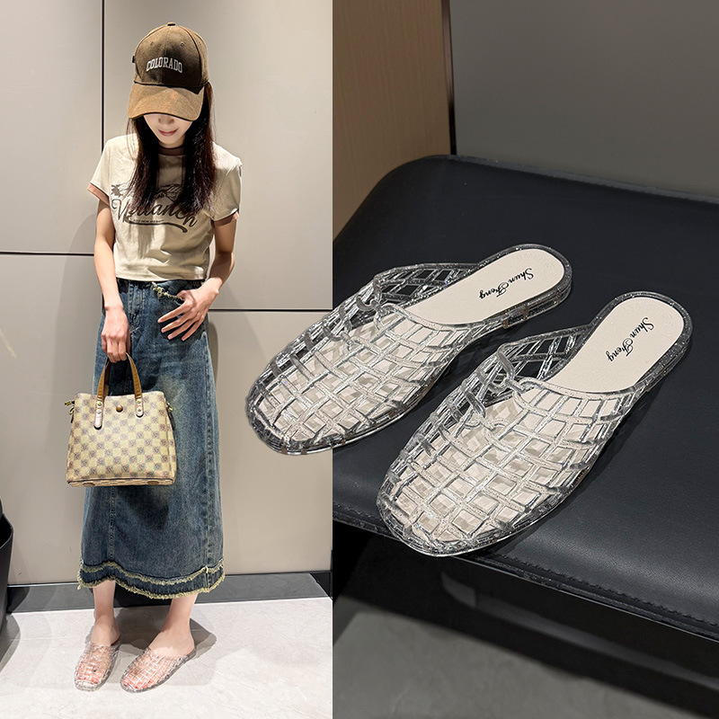 Sandalias de verano transpirab - Jelly Sandal Women reseña y precio