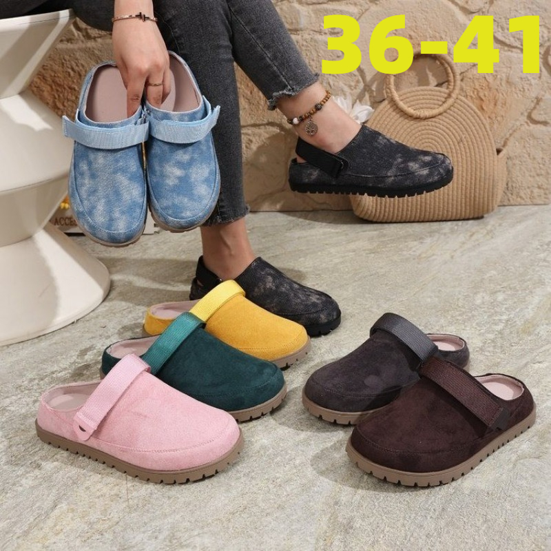 Nuevas Mules de Gamuza para Mu - Slip On Mule Flat reseña y precio