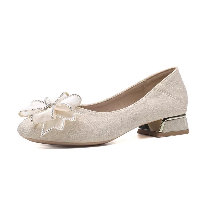 Zapatos de boda bajos con suel - Women Shoes Heels reseña y precio