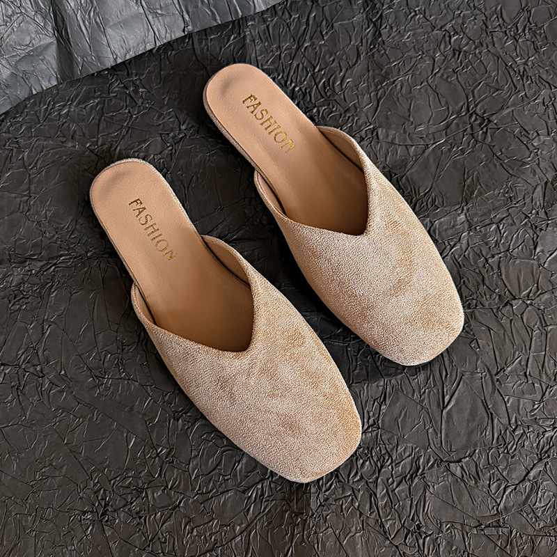 Pantuflas de plataforma para m - Slip On Mule Flat reseña y precio