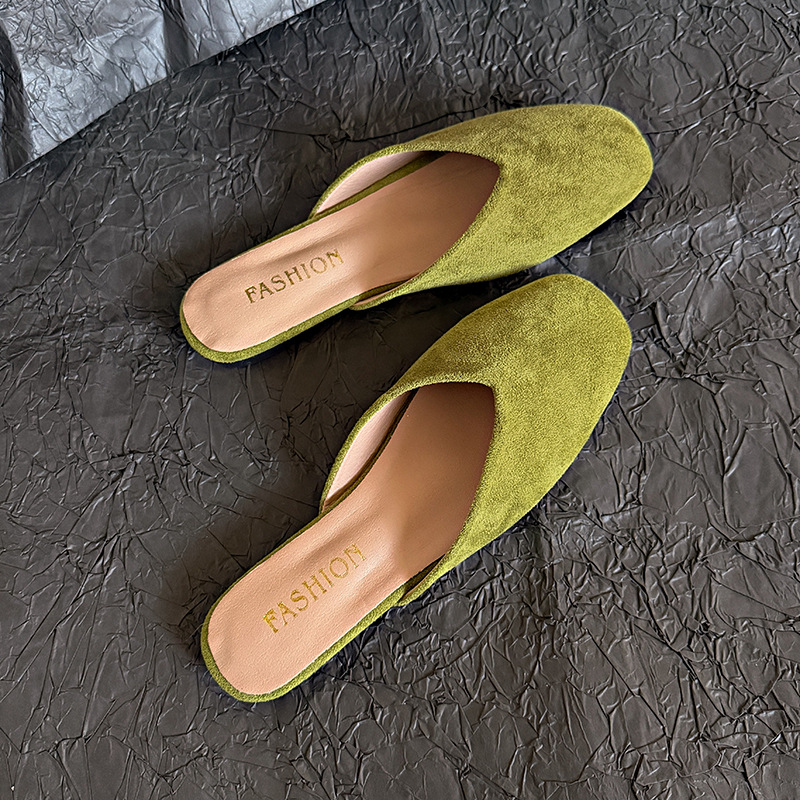Pantuflas de plataforma para m - Slip On Mule Flat reseña y precio