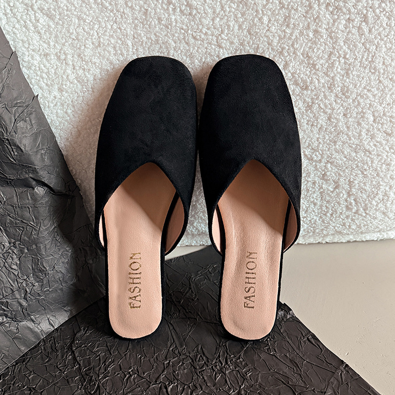 Pantuflas de plataforma para m - Slip On Mule Flat reseña y precio