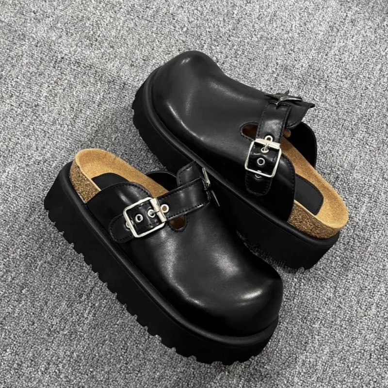 Zapatos de plataforma de tacón - Slip On Mule Flat reseña y precio