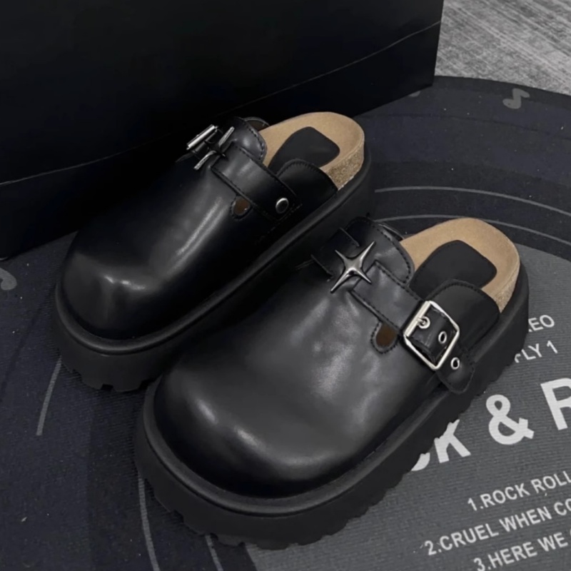 Zapatos de plataforma de tacón - Slip On Mule Flat reseña y precio