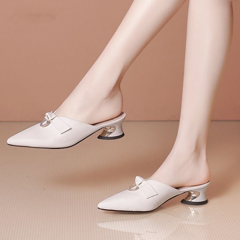 Zapatos de lujo Rhenstone Mule - Women Shoes Ysl reseña y precio