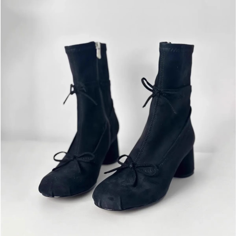Botas de tacón alto con lazo e - Women'S Shoes Chelsea reseña y precio