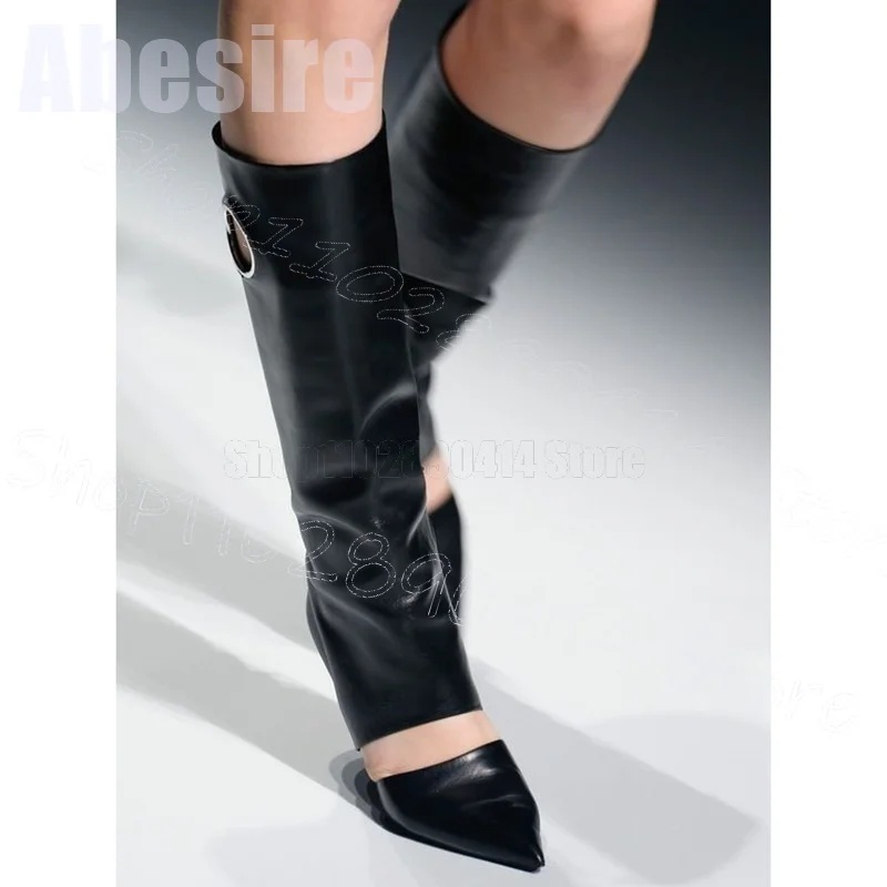 Botas con punta en pico y dise - Women'S Shoes Navy Blue reseña y precio