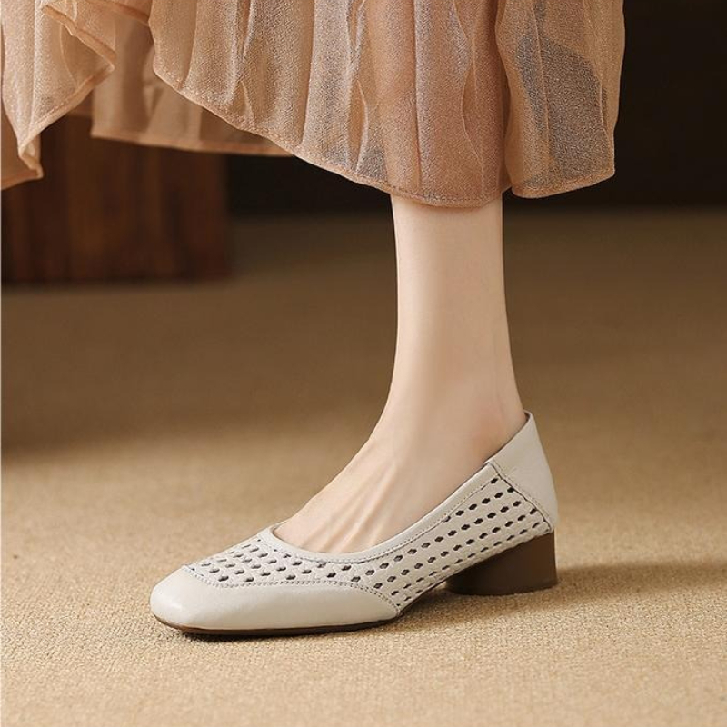 Zapatos de tacón alto huecos d - Women Shoes Model reseña y precio