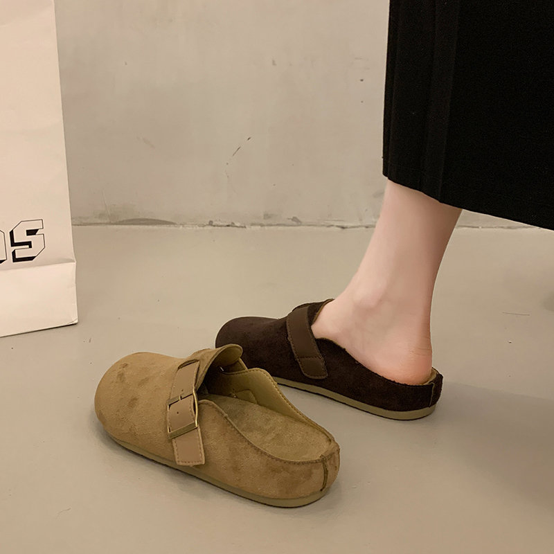 Zuecos de Mujer con Punta Redo - Slip On Mule Flat reseña y precio