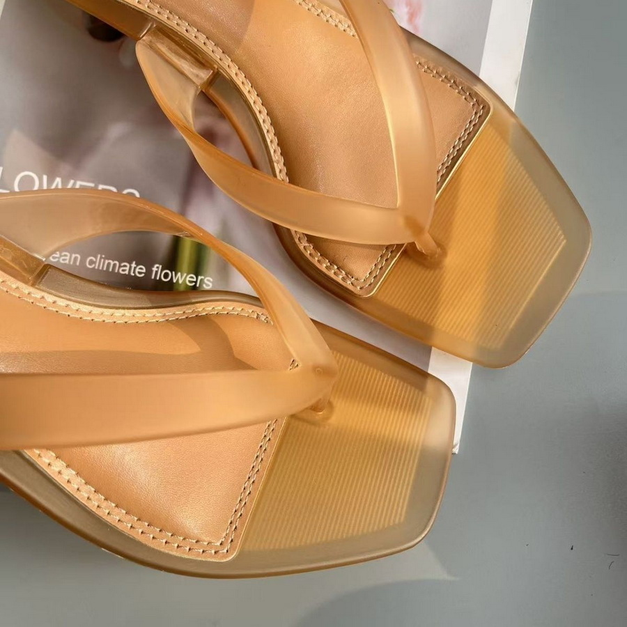 Sandalias de PVC verde oliva d - Jelly Sandal Women reseña y precio