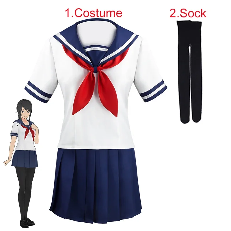 Disfraz de Cosplay de Ayano Ai - Women'S Shoes Navy Blue reseña y precio