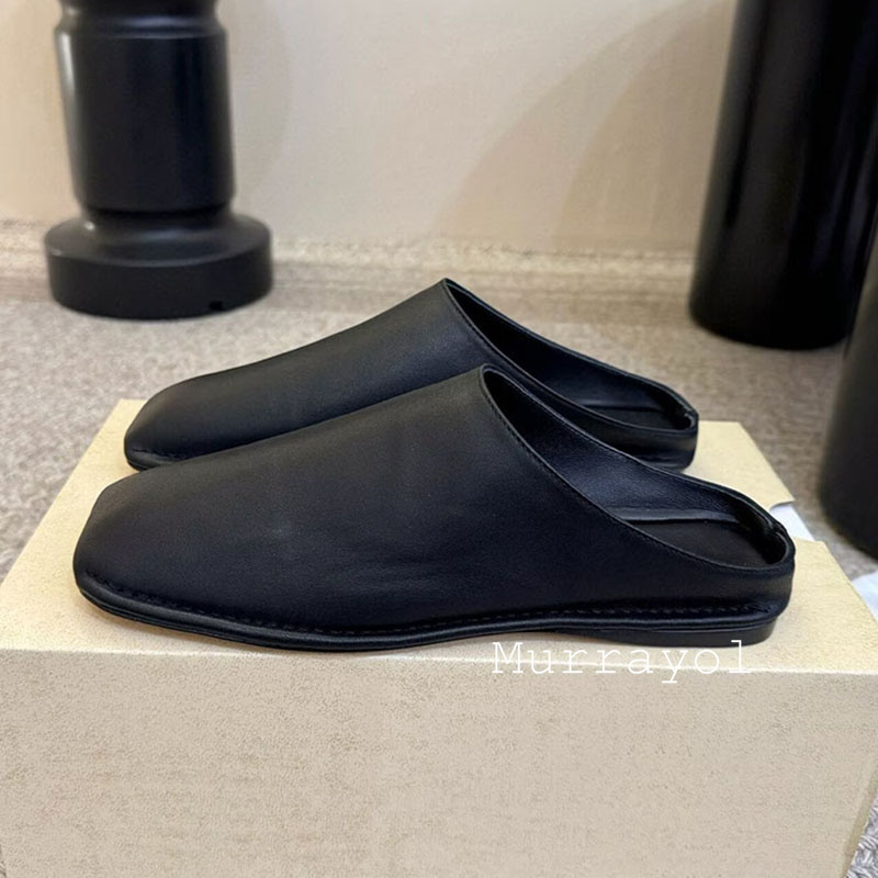 Pantuflas de Mujer con Punta C - Slip On Mule Flat reseña y precio