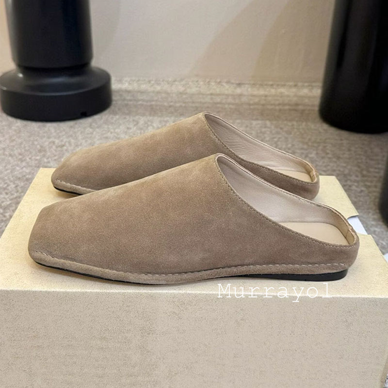 Pantuflas de Mujer con Punta C - Slip On Mule Flat reseña y precio