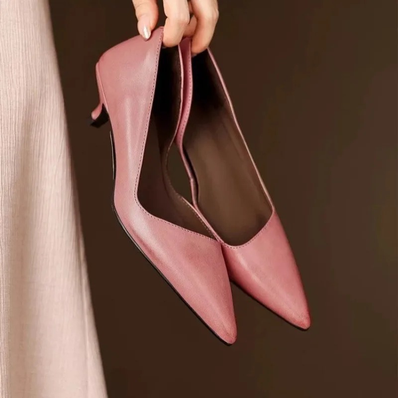 Tacones de aguja con punta est - Women Shoes Heels reseña y precio