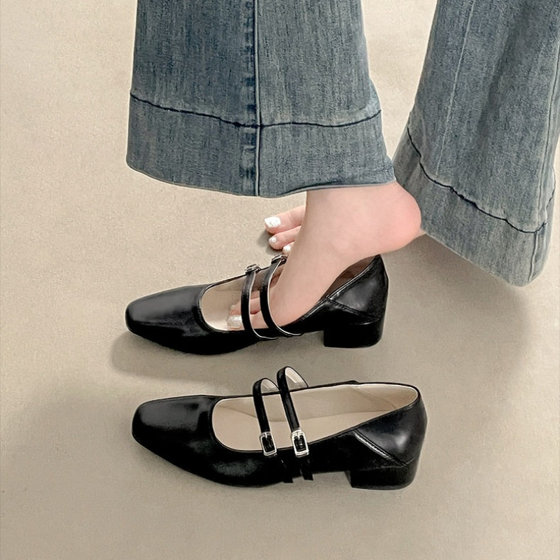 Zapatos Mary Jane plateados de - Women Shoes Heels reseña y precio