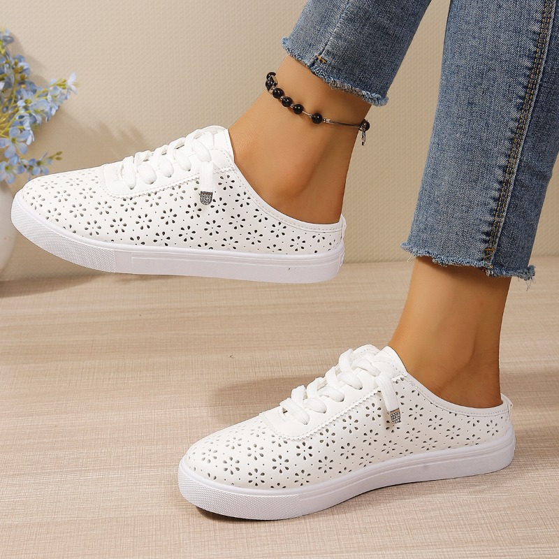 Zapatillas Mule con Recortes F - Slip On Mule Flat reseña y precio