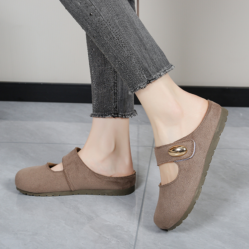 Envío Gratis: Mules de Ante pa - Slip On Mule Flat reseña y precio