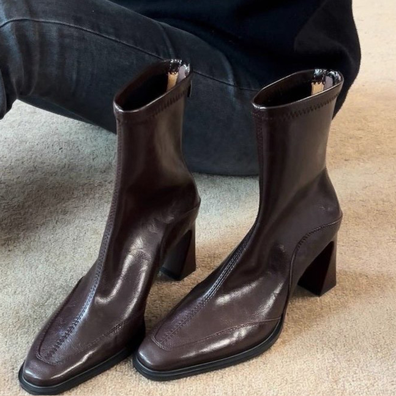 Botines de tacón alto para muj - Women'S Shoes Chelsea reseña y precio
