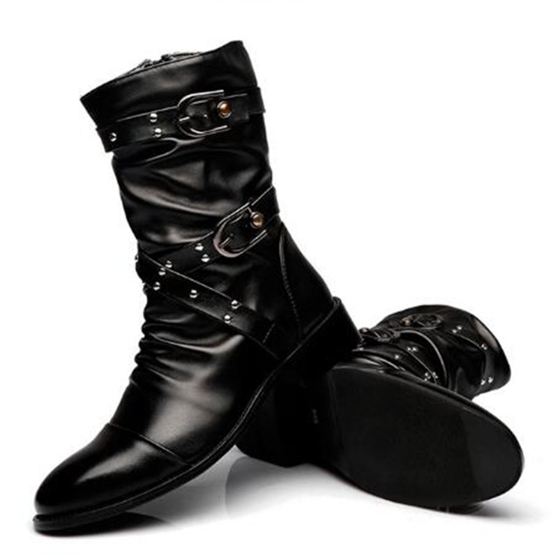 Botas de Media Caña de Cuero p - Women'S Shoes Chelsea reseña y precio
