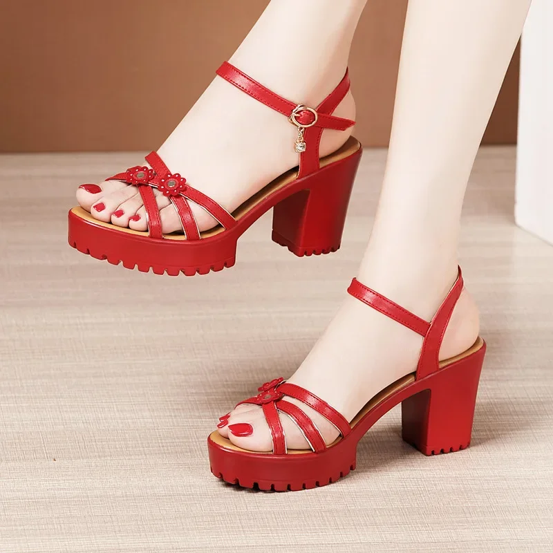 Sandalias de Plataforma con Ta - Women Shoes Model reseña y precio